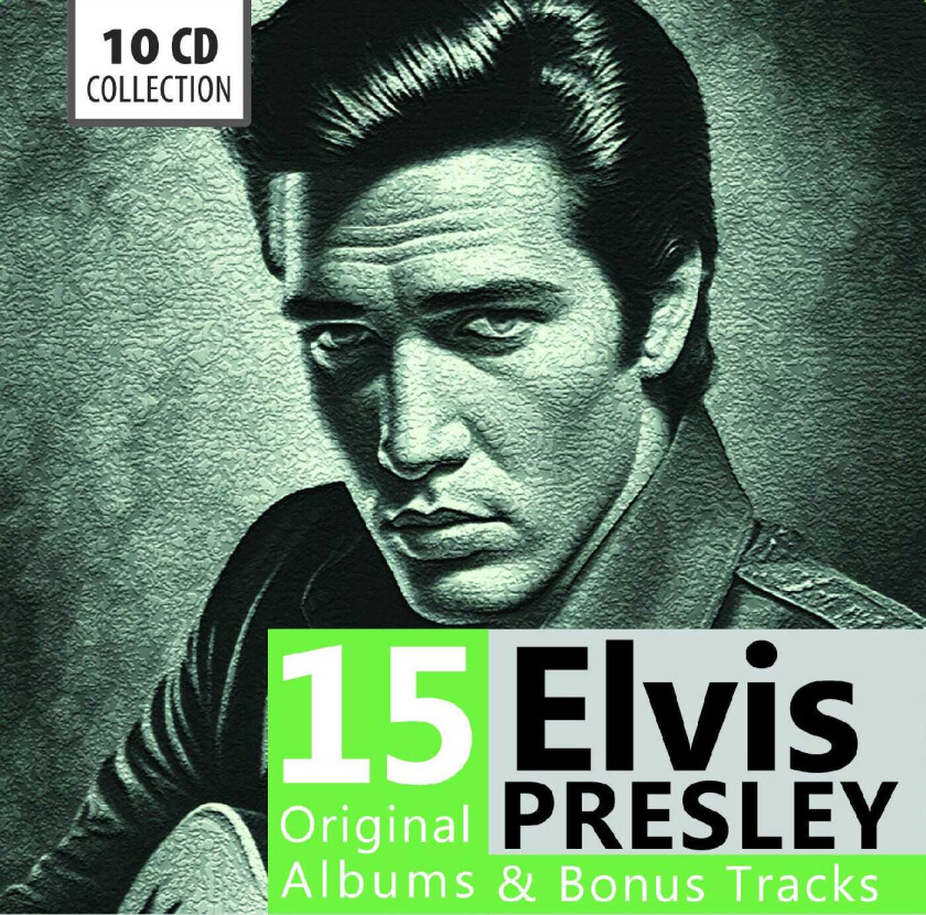 Elvis Presley  15 Original Albums & Bonus Tracks  CD