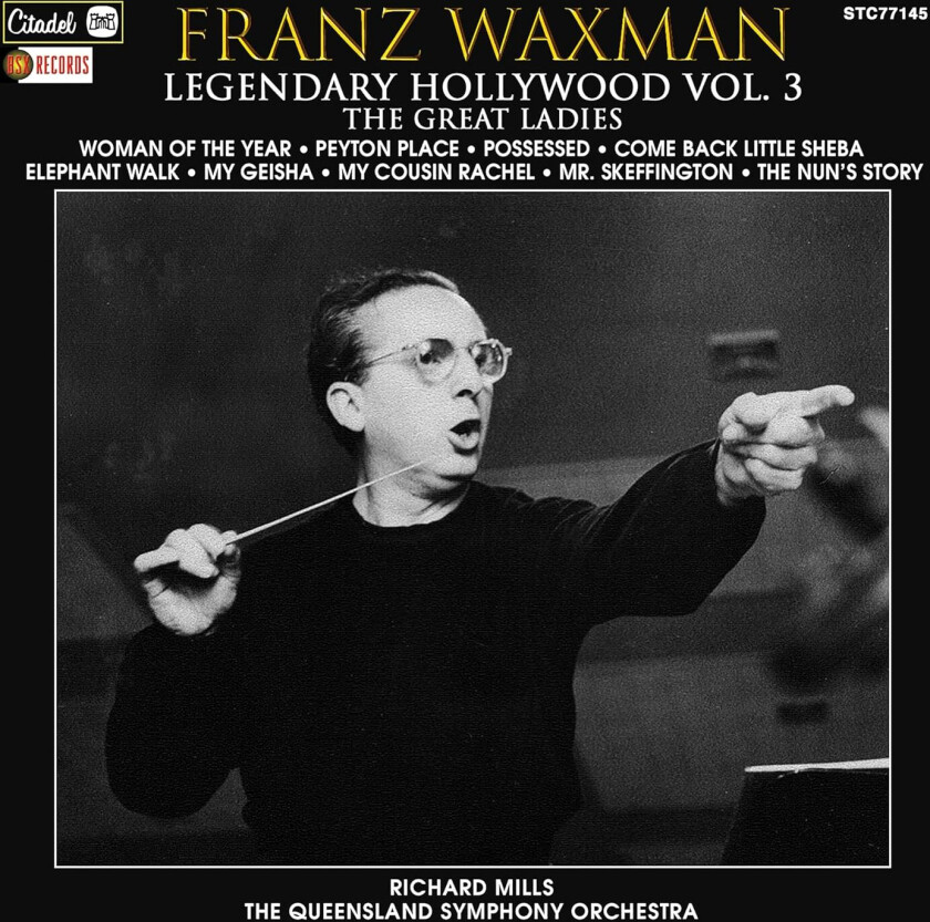 Franz Waxman Legendary Hollywood: Franz Waxman Vol. 3 CD