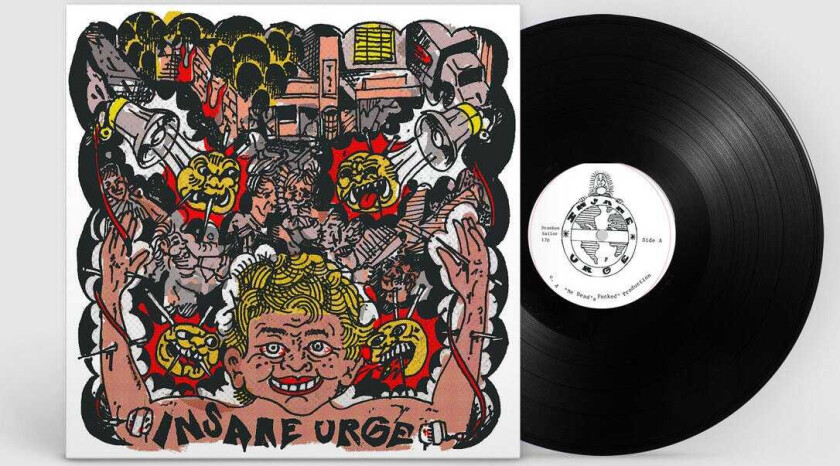 Insane Urge Two Tapes LP/Vinyl