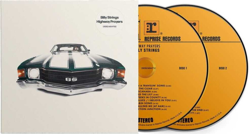 Billy Strings Highway Prayers CD
