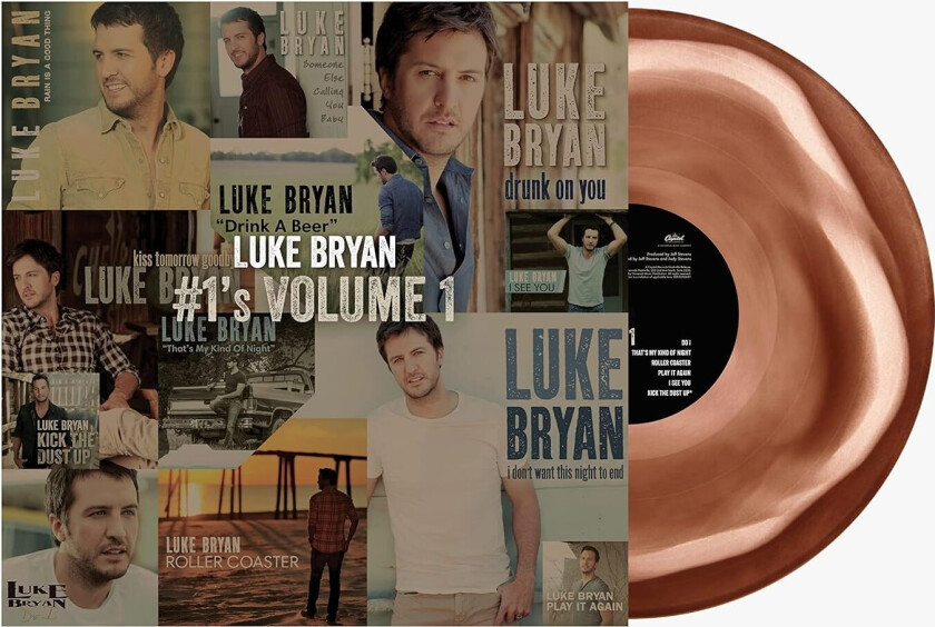 Luke Bryan #1's Volume 1 LP/Vinyl