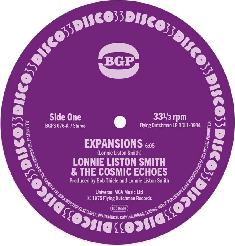 Lonnie Liston Smith & The Cosmic Echoes, Lonnie Liston Smith Expansions / Cosmic Funk LP/Vinyl