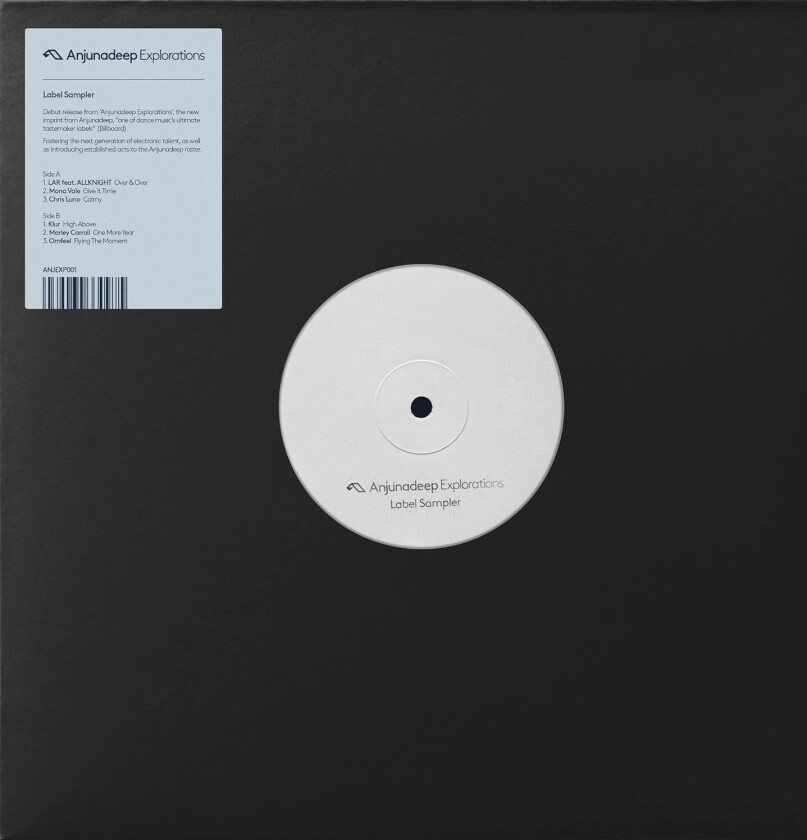 LAR, ALLKNIGHT, Mona Vale, Chris Luno, Klur, Marley Carroll, Omfeel Anjunadeep Explorations Label Sampler LP/Vinyl
