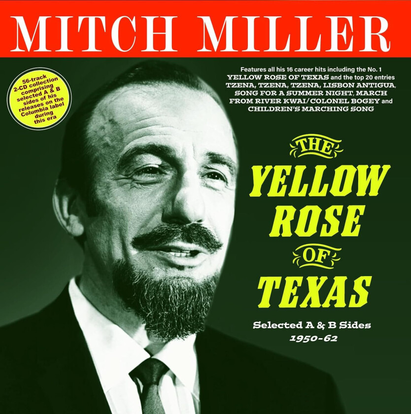 Mitch Miller The Yellow Rose Of Texas Selected A & B Sides 195062 CD