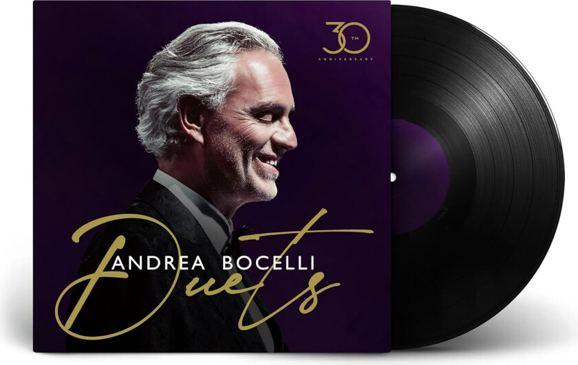 Bilde av Andrea Bocelli Duets 30th Anniversary LP/Vinyl