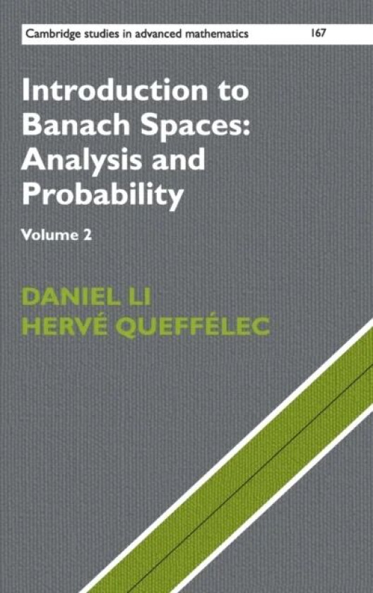 Introduction to Banach Spaces: Analysis and Probability av Daniel Li, Herve (Universite de Lille I) Queffelec