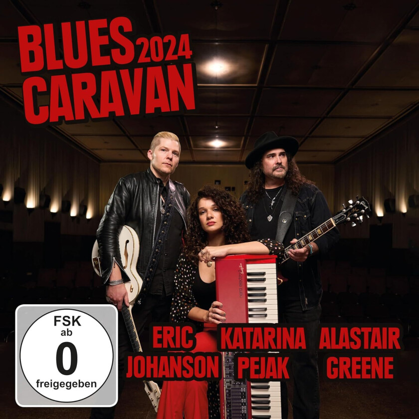 Eric Johanson, Katarina Pejak, Alastair Greene  Blues Caravan 2024  CD