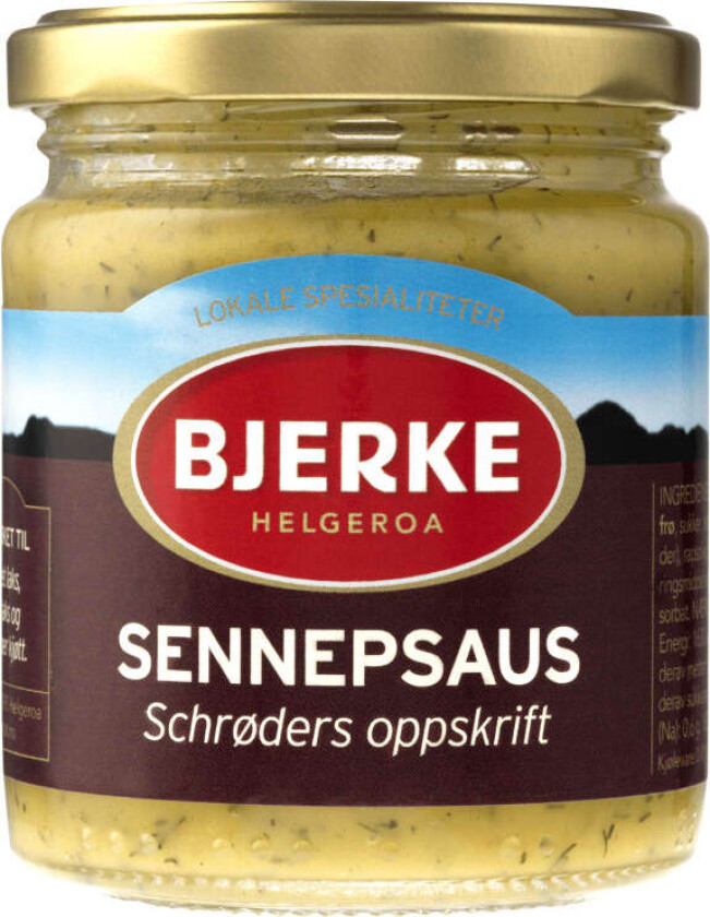 Bjerke Sennepssaus Schrøder Dressing 200g