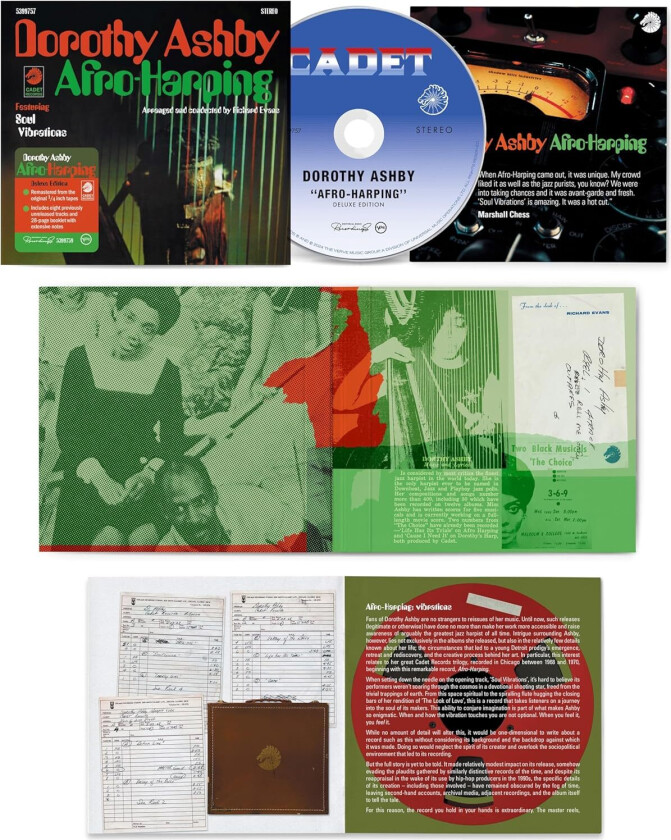 Dorothy Ashby AfroHarping CD