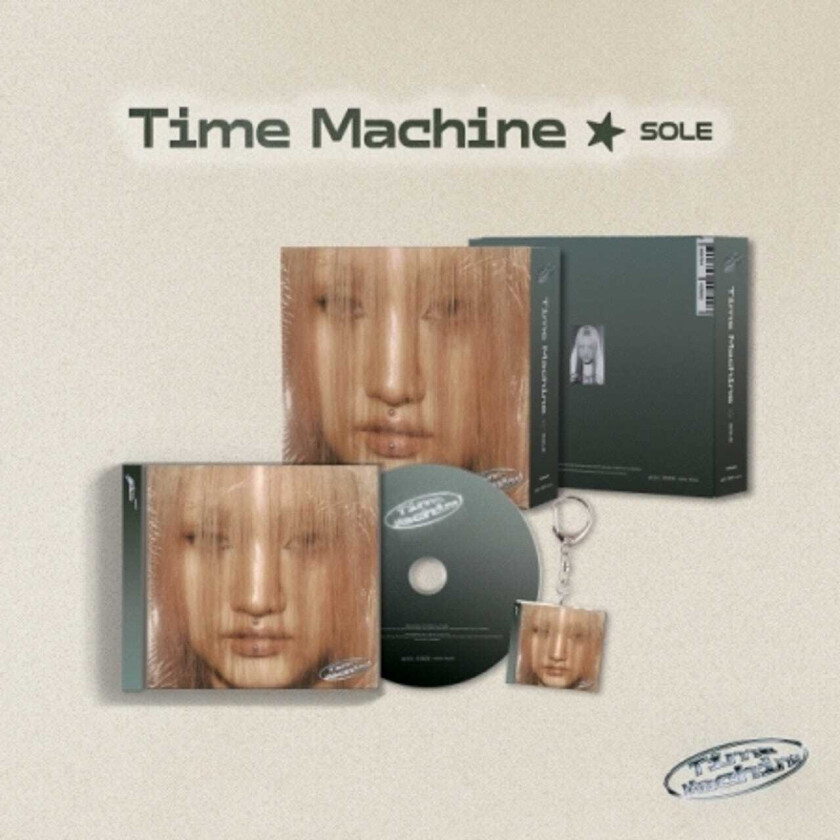 Sole (KPop) Time Machine incl. 8pg Booklet, Lyrics Poster + Mini CD NFC Keyring CD