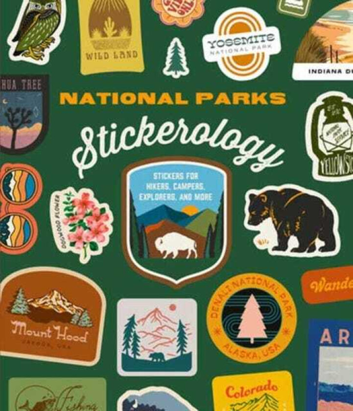 National Parks Stickerology  Stickers for Hikers, Campers, Explorers, and More: Stickers for Journals, Water Bottles, Laptops, Planners, and Smartphones