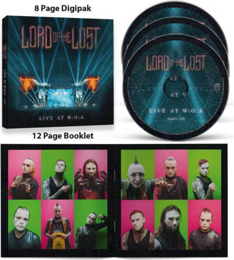 Lord Of The Lost  Live At W:O:A  CD