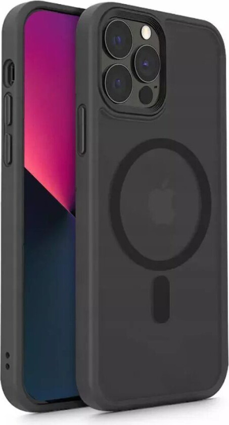 Tech-Protect iPhone 13 Pro Max Tech-Protect Magmat Deksel - MagSafe Kompatibel - Svart