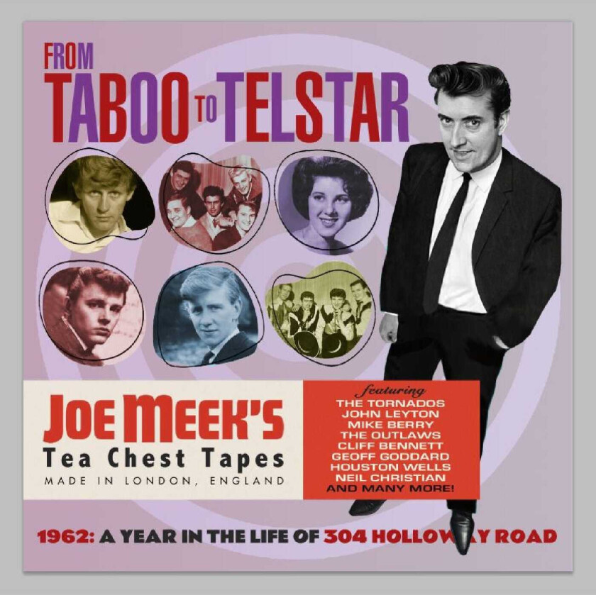 Joe Meek  1962 From Taboo To Telstar  Hits, Misses, Outtakes, Demos And More  CD