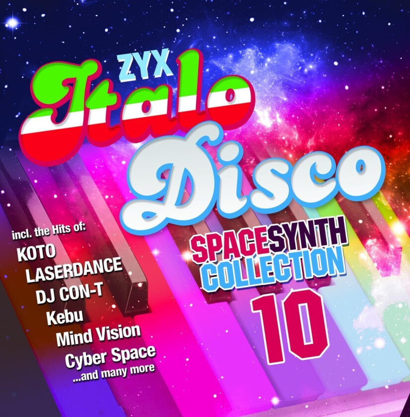 Diverse Artister ZYX Italo Disco Spacesynth Collection 10 CD