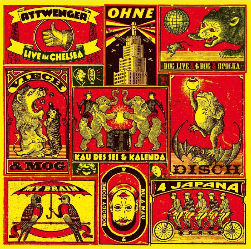 Attwenger Live Im Chelsea (6.12.2023, Wien) LP/Vinyl