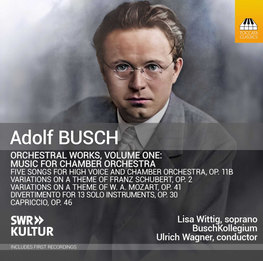 Lisa Wittig, Buschkollegium, Ulrich Wagner  Busch: Orchestral Works, Vol. 1  CD