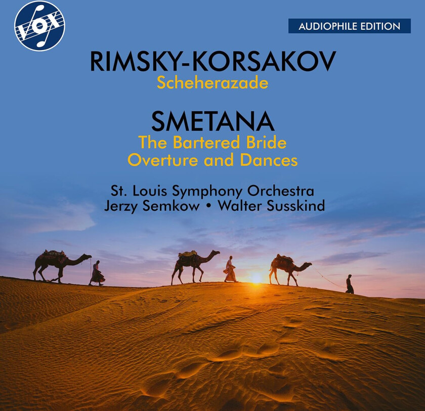 St Louis Symphony Orchestra, Jerzy Semkow, Walter Susskind  RimskyKorsakov: Scheherazade / Smetana: The Bartered Bride  Overture & Dances  CD