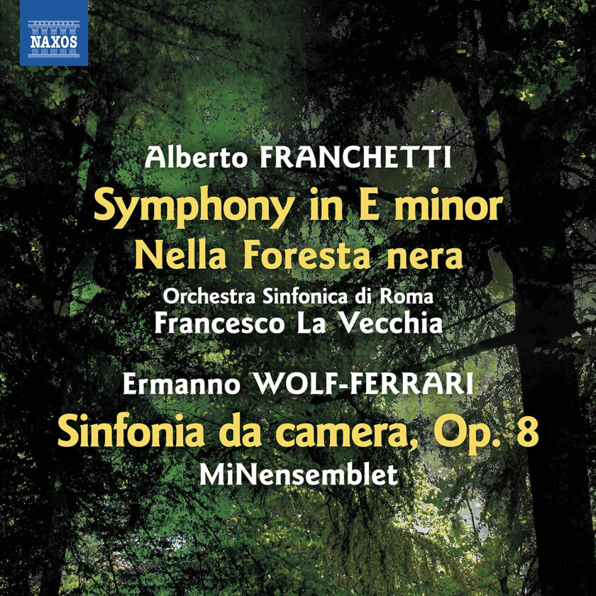 Orchestra Sinfonica Di Roma, MiNensemblet, Francesco La Vecchia Franchetti: Symphony in E minor; Nella Foresta nera / Sinfonia da camera CD