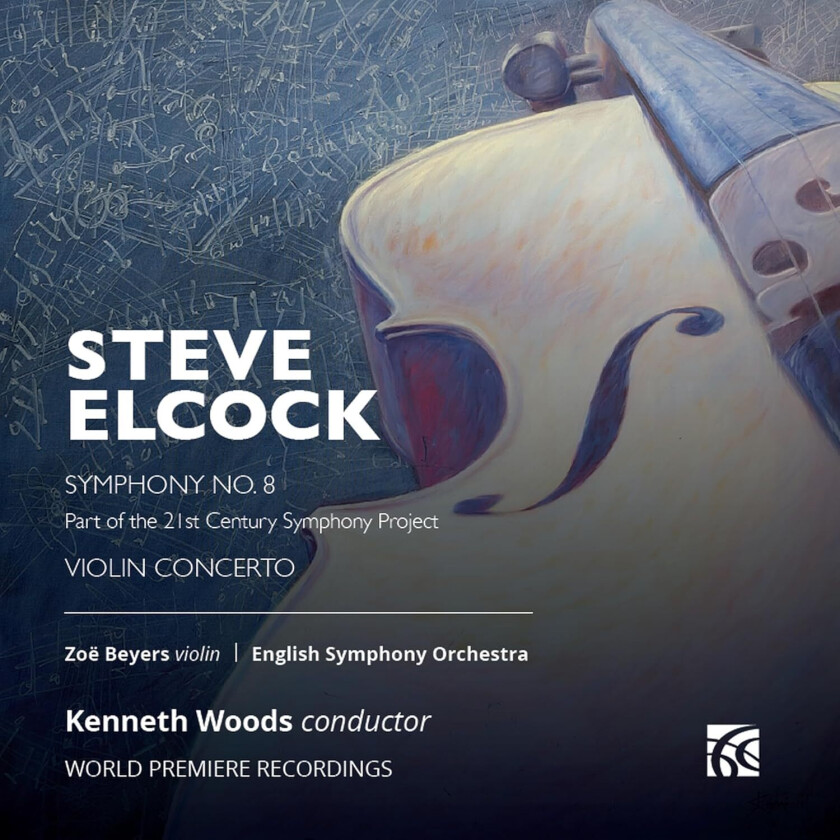 Zoe Beyers, English Symphony Orchestra, Kenneth Woods  Elcock: Violin Concerto; Symphony No. 8  CD