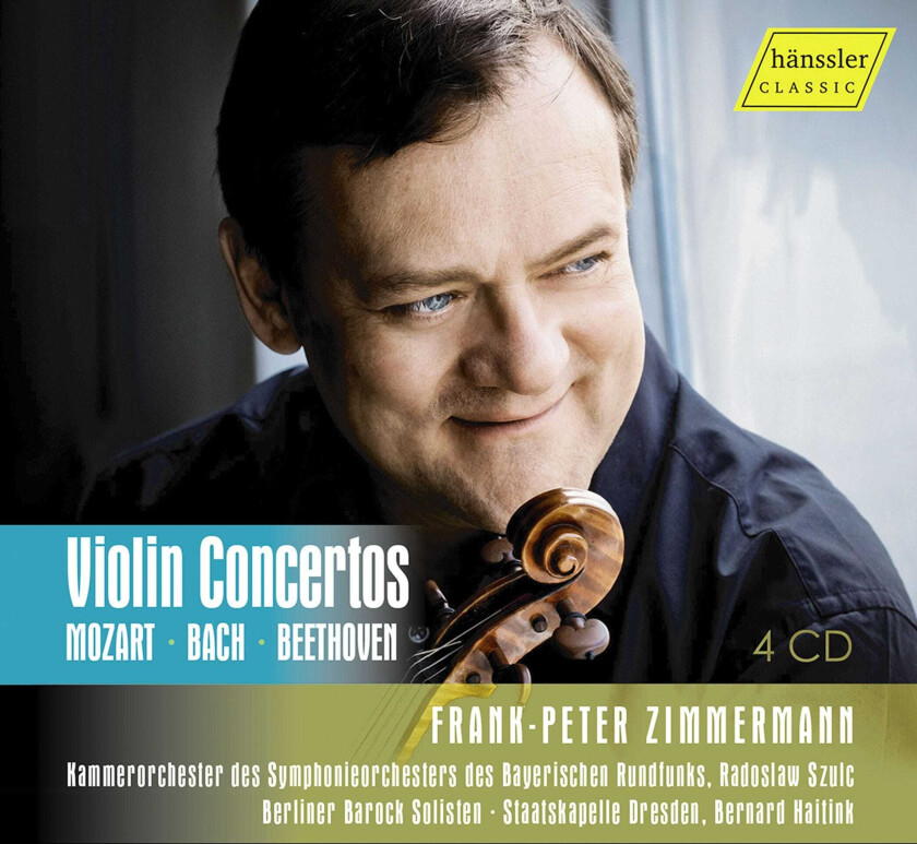 Frank Peter Zimmermann J.S. Bach, Beethoven & Mozart: Violin Concertos CD
