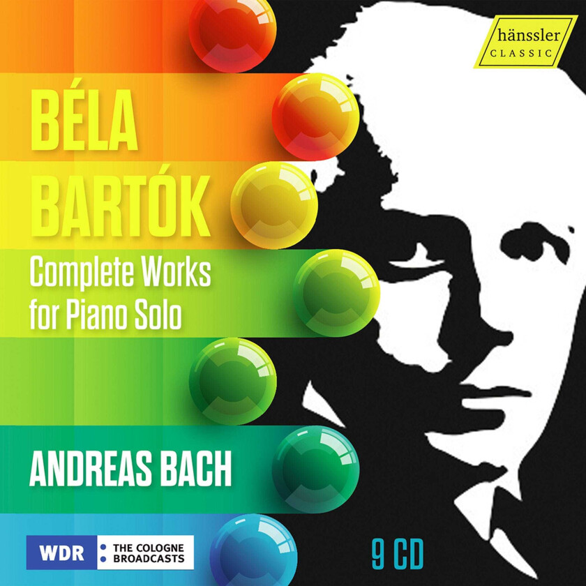 Andreas Bach  Bartok: Complete Works for Piano Solo  CD