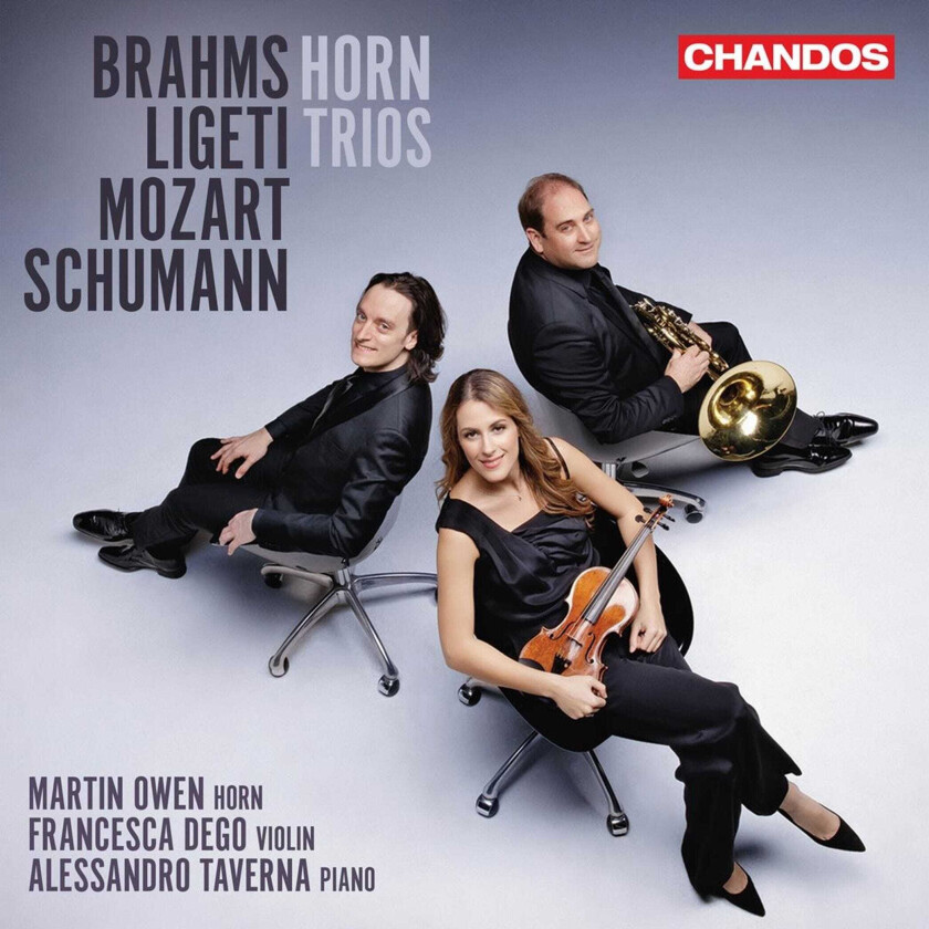 Martin Owen, Francesca Dego, Alessandro Taverna  Brahms, Ligeti, Mozart, Schumann: Horn Trios  CD