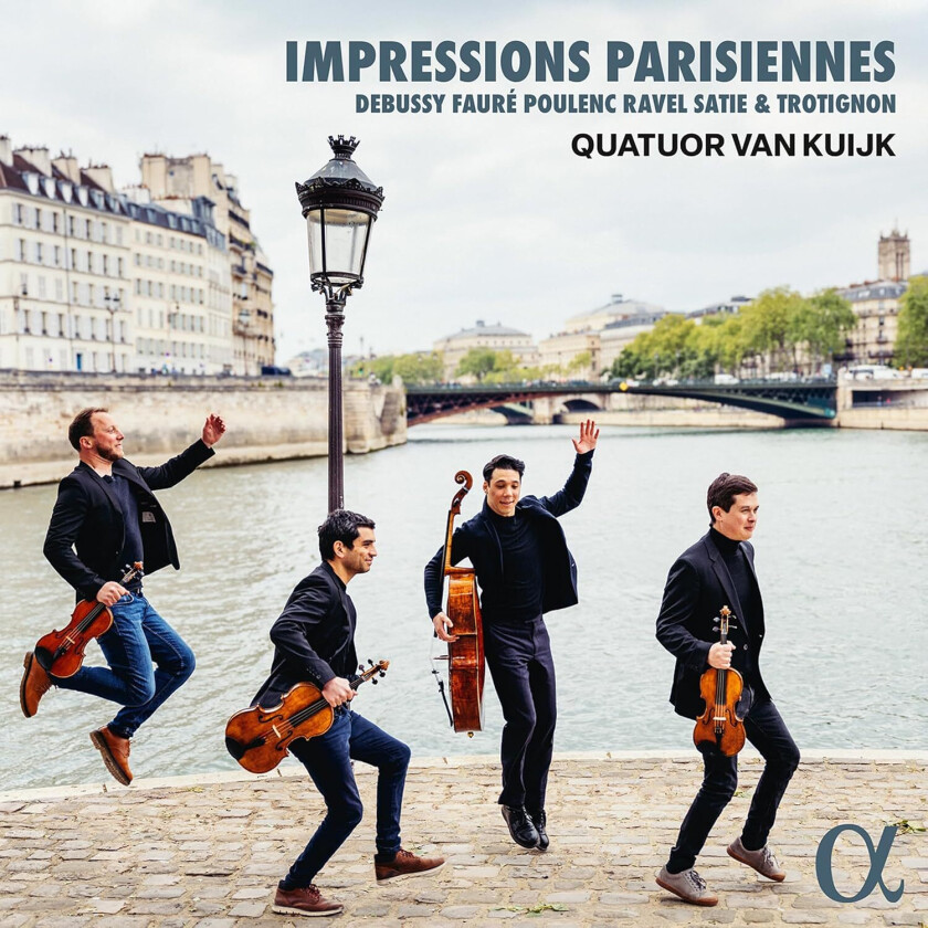 Quatuor Van Kuijk  Impressions parisiennes  CD