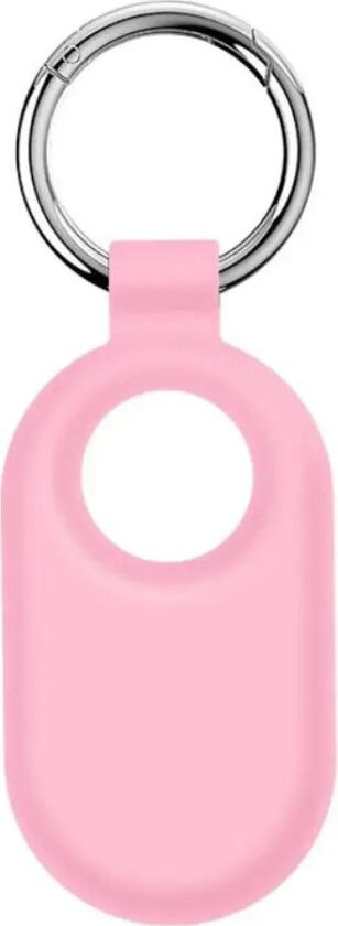 SmartTag 2 Samsung Galaxy Silikondeksel m. Nøkkelring - Rosa