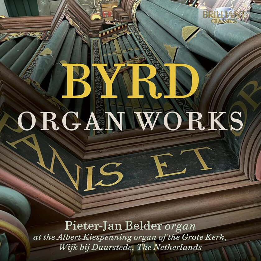 PieterJan Belder  Byrd: Organ Works  CD