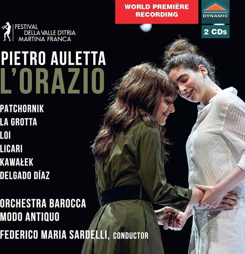 Orchestra Barocca Modo Antiquo, Federico Maria Sardelli, Pietro Auletta, Antonio Palomba Auletta: L’Orazio CD