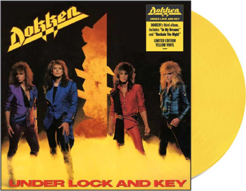 Dokken Under Lock And Key LP/Vinyl