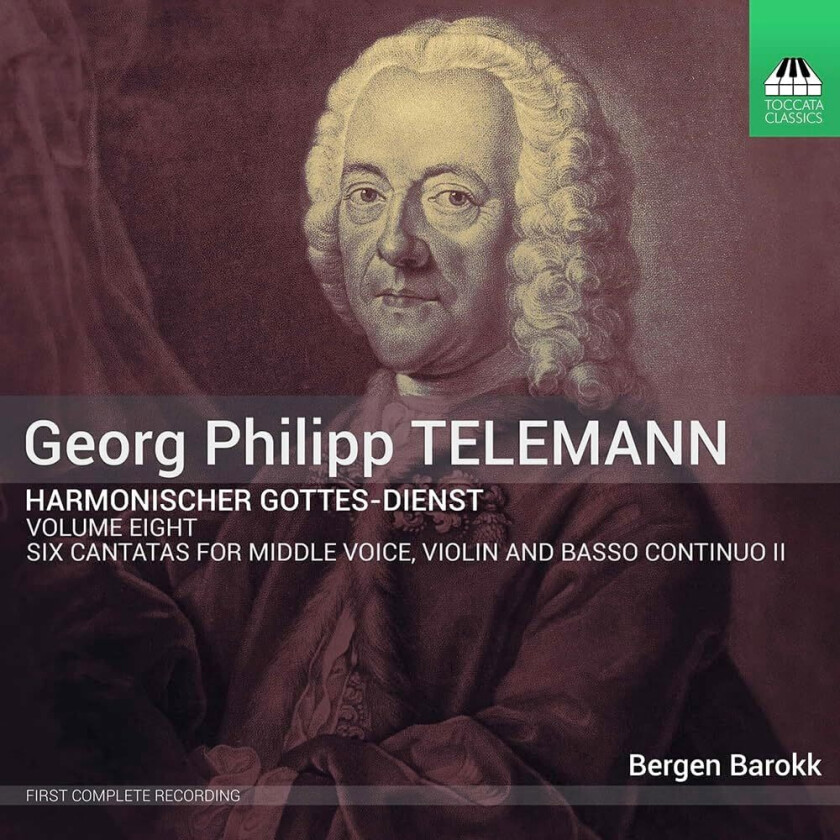 Bergen Barokk  Telemann: Harmonischer GottesDienst, Vol. 8  Six Cantatas  CD