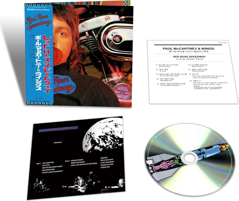 Paul McCartney, Paul McCartney & Wings, Wings Red Rose Speedway (SHMCD) CD