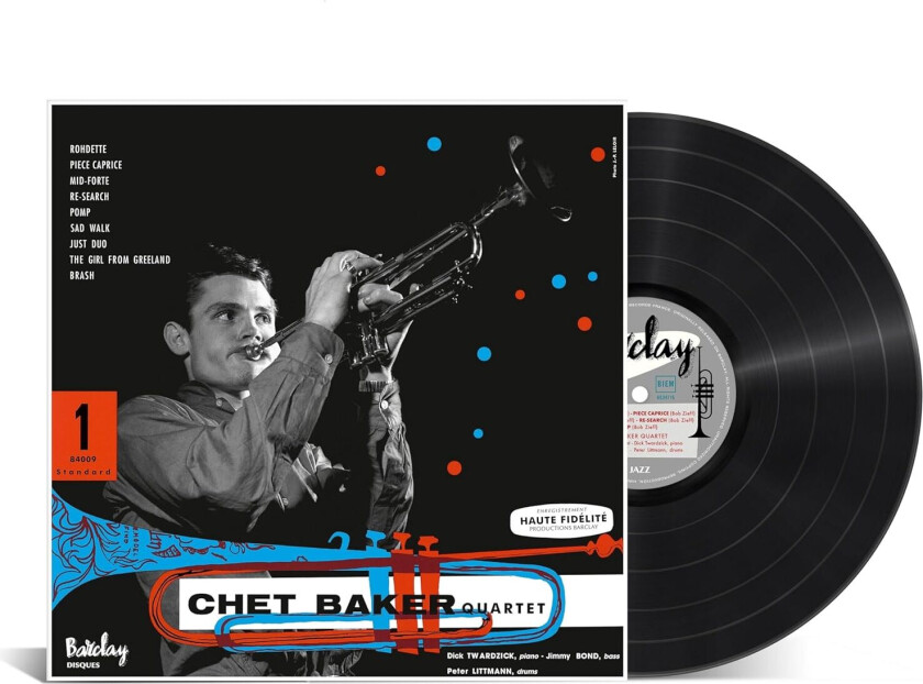 Chet Baker Chet Baker Quartet (Chet Baker in Paris Vol. 1) LP/Vinyl