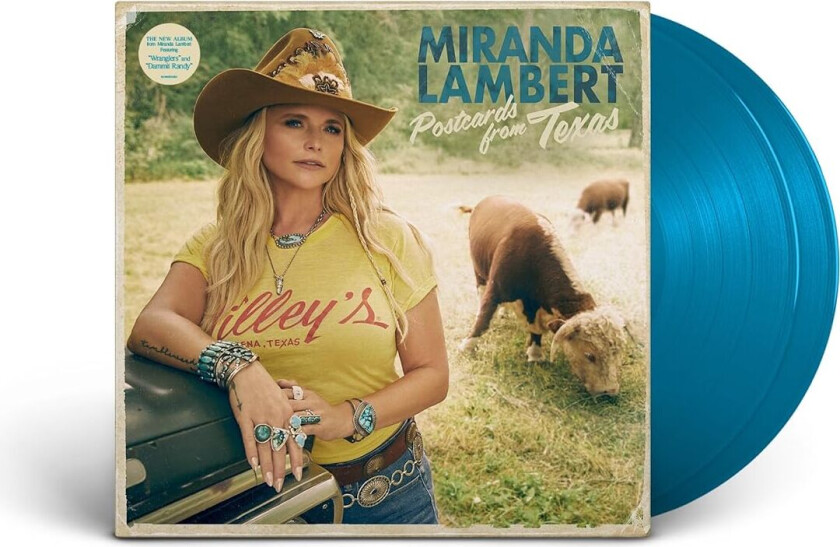 Miranda Lambert Postcards From Texas LP/Vinyl