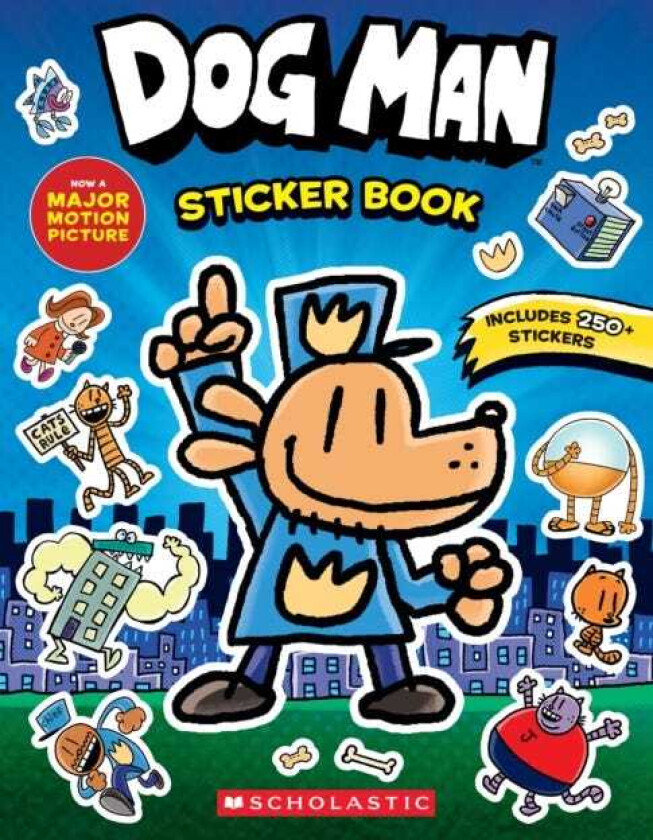 Dog Man the Movie: Official Sticker Activity Book