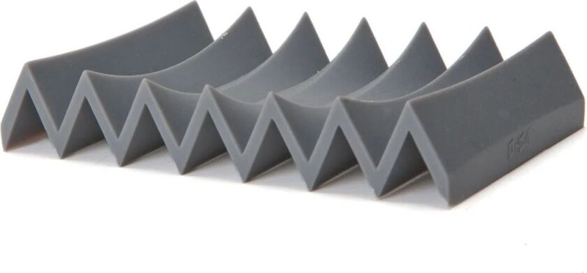 Zigzag såpeskål grå