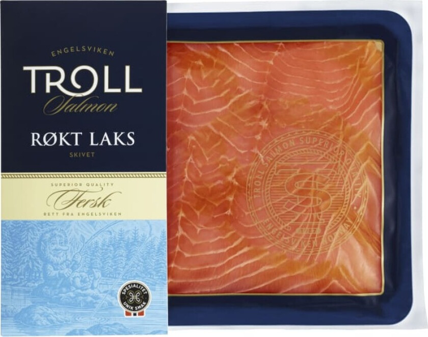 Laks Røkt skivet 250g