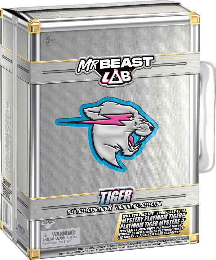 MrBeast LAB Collectors Figure  Tiger eller Panther