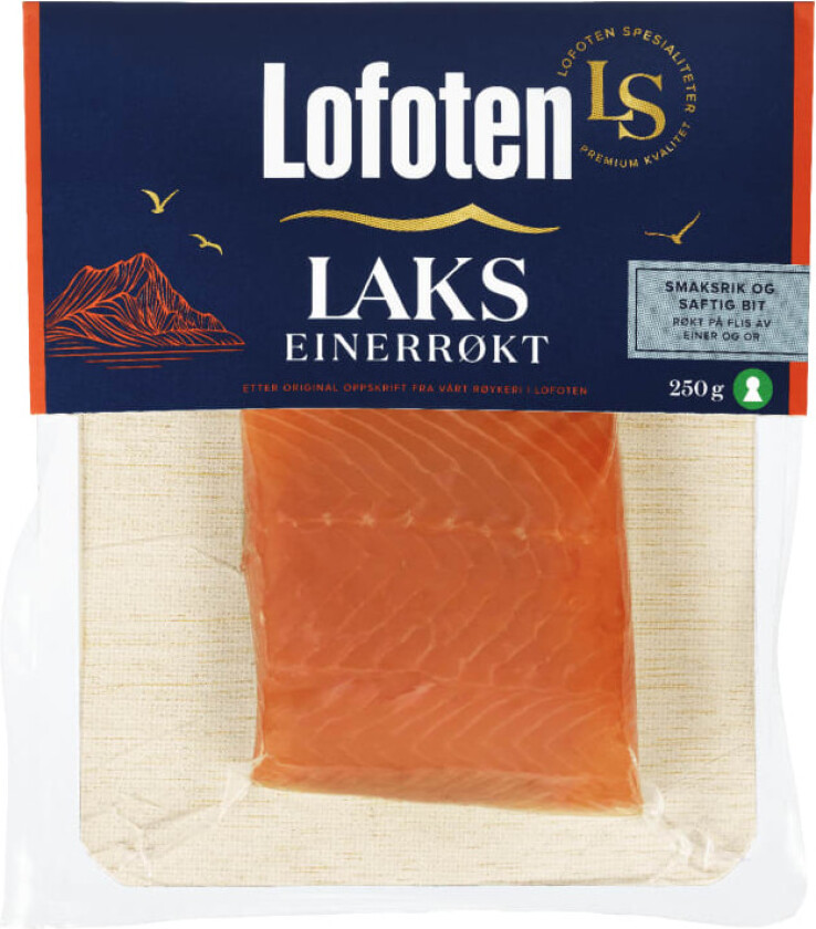 Laks Einerrøkt Bit 250g