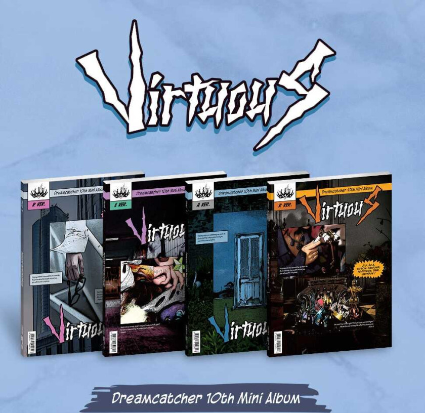 Dreamcatcher Virtuous Random Cover incl. Photobook, 2 Postcards + 2 Photocards CD