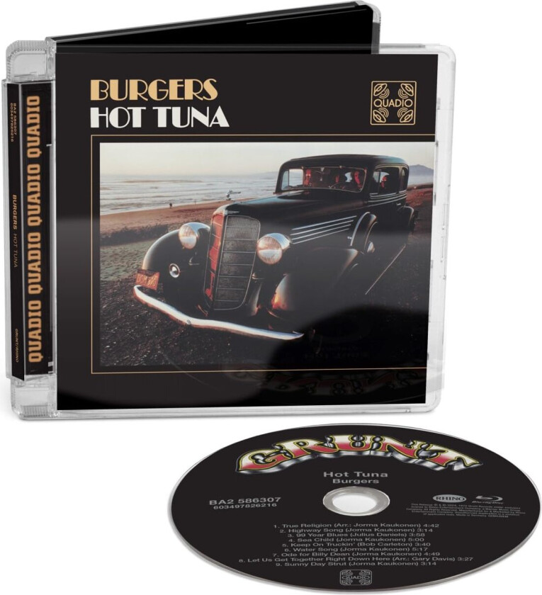 Hot Tuna  Burgers (Quadio)  CD