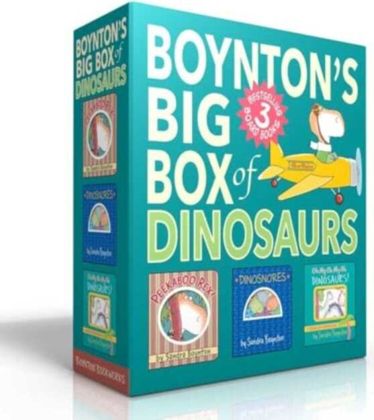 Boynton's Big Box of Dinosaurs (Boxed Set) Peekaboo Rex!; Dinosnores; Oh My Oh My Oh Dinosaurs!