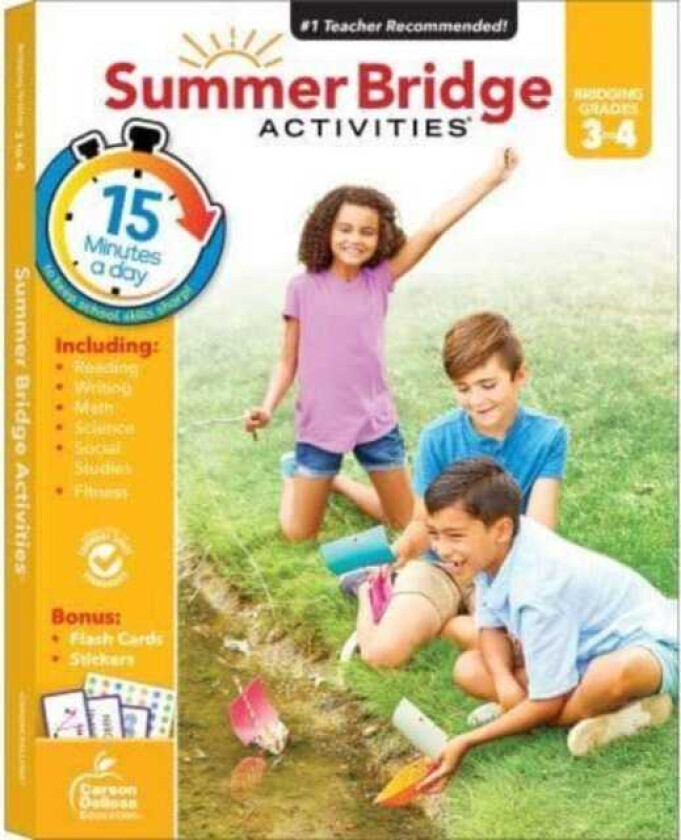 Summer Bridge Activities Grades 3 to 4