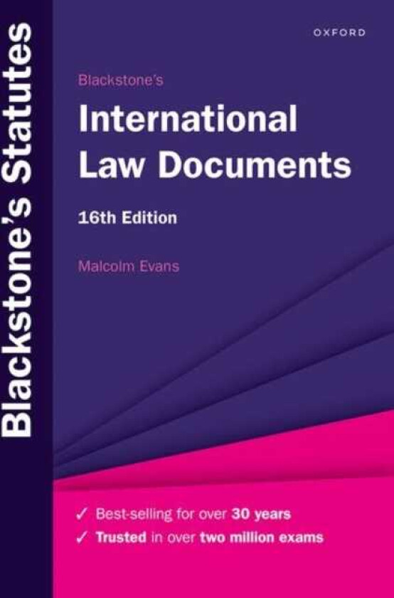 Blackstone's International Law Documents