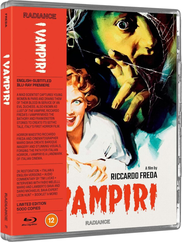 I Vampiri (Aka Lust Of The Vampire) Limited Edition BluRay