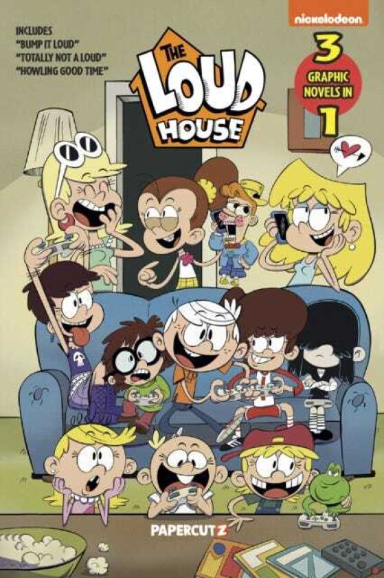 The Loud House 3in1 Vol. 7 Includes 'Bump It Loud,' Totally Not A Loud,' and 'Howling Good Time'