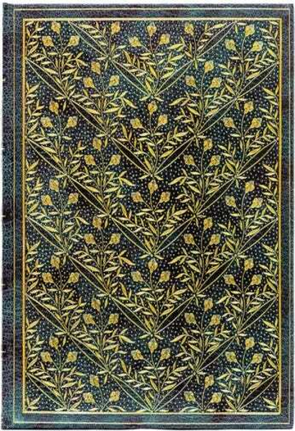 Wildflower Song Midi Lined Hardback Journal (Elastic Band Closure)