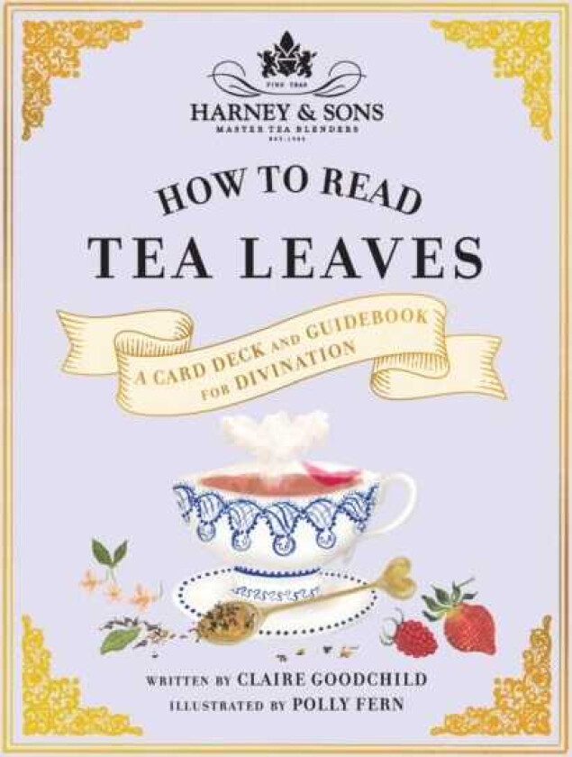 Harney & Sons How to Read Tea Leaves A Card Deck and Guidebook for Divination
